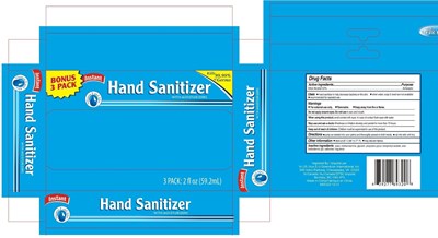 Image Of Bottle Label (Instant Hand Sanitizerwith Moisturizers)